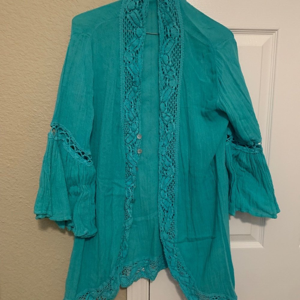 Jen's Pirate Booty Cardigan